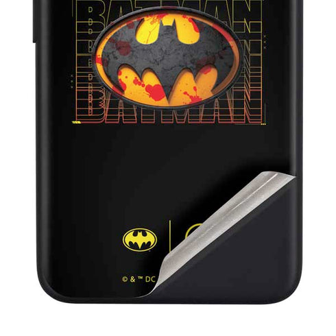 DC Comics The Flash Movie: Batman Bloody Logo Google Pixel 4a Skin